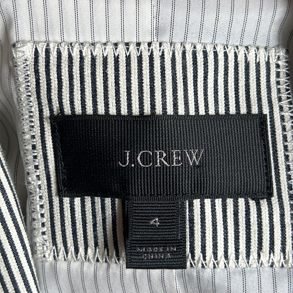J Crew Campbell Striped Blazer Size 4 - Picture 3 of 11